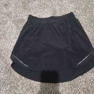 Black Lululemon  Athletic Skirt